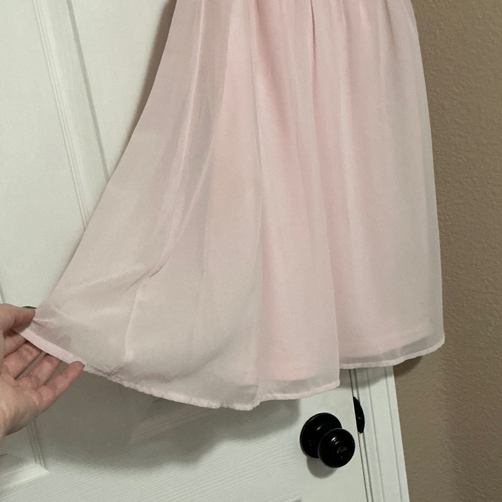 Alya Pink and Gold Mini Dress - Picture 7 of 8